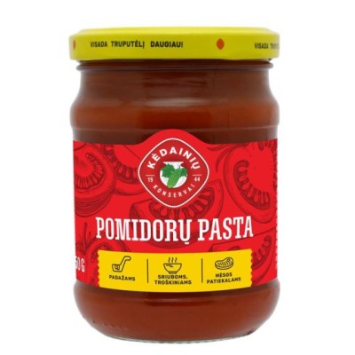 Tomato paste without preservatives KKF, 250 g